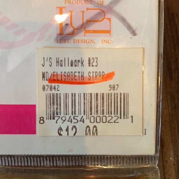 BRAND NEW in package “The Elizabeth” Switch Flops light blue w/gold shells. - Picture 5 of 5